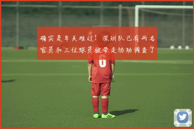 确实是年关难过！深圳队已有两名官员和三位球员被带走协助调查了